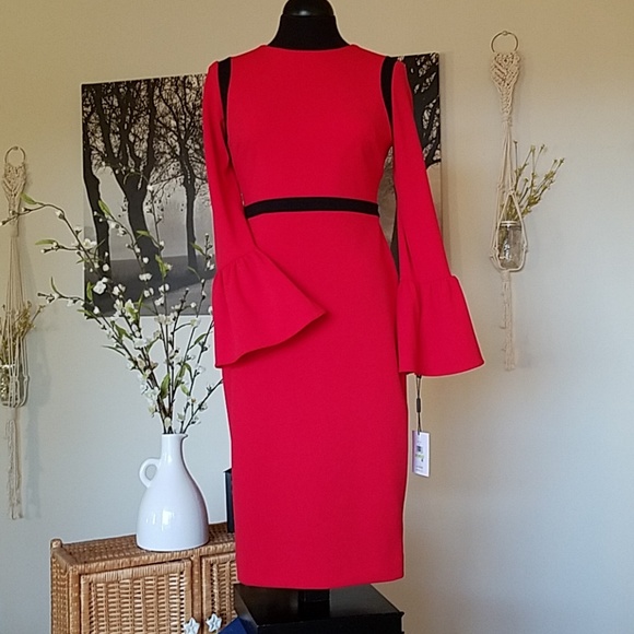 Calvin Klein Dresses & Skirts - NWT Calvin Klein red dress